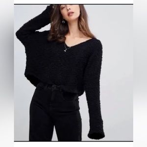 Free People Popcorn Pullover Sweater
